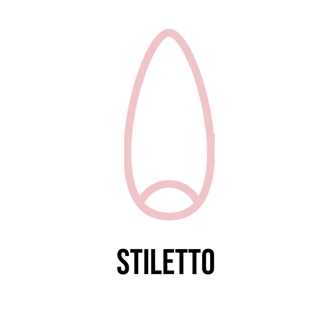 Soft Gel Full Cover Stiletto Tips