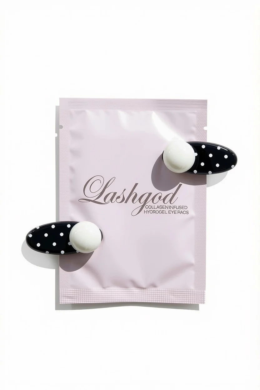 LASHGOD HYDROFIRM, HYPOALLERGENIC COLLAGEN GEL PAD- 50 PAIRS